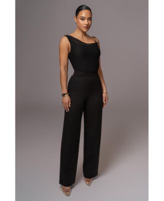 Women's Shanti Faux Buckle Top