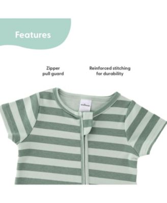 Baby Boys Rompers - 2 Pack, Green Dino