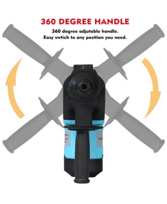 Rotary Hammer 1100W 1-1/2"  SDS Plus Rotary Hammer Drill 3 Functions