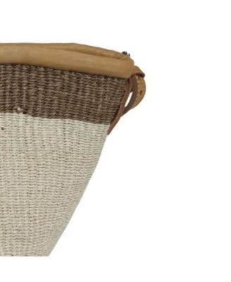 Life Top Handcrafted Sisal Straw Crossbody Bag
