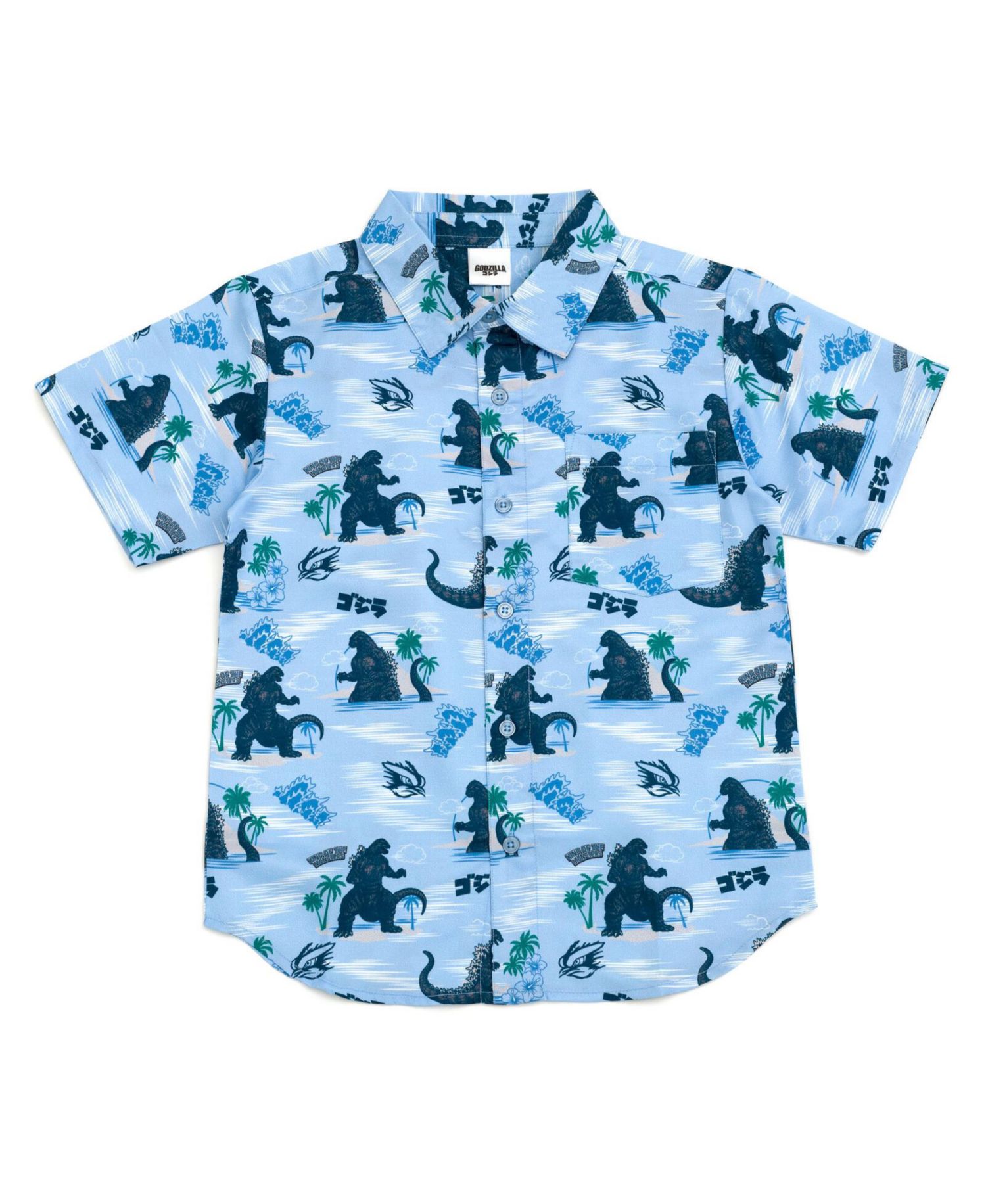 Big Boys Matching Family Hawaiian Button Down Dress Shirt
