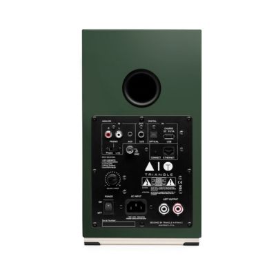 AIO Twin Powered Bookshelf Speakers - English Green