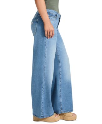 Women's Mid Rise Wide-Leg Palazzo Jeans