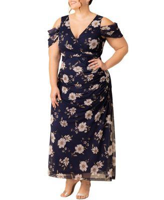 Plus Size Seraphina Mesh Gown