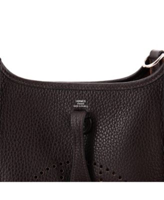 Pre-Owned Hermes TPM Long Strap Evelyne Bag Clemence