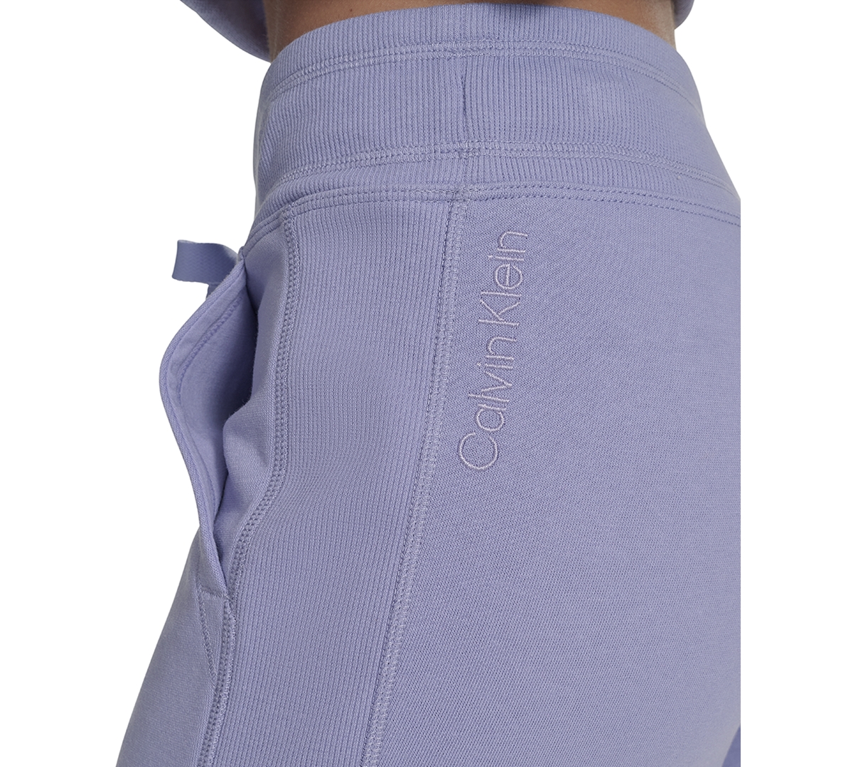 Calvin Klein Women's Performance Drawstring Shorts In Purple