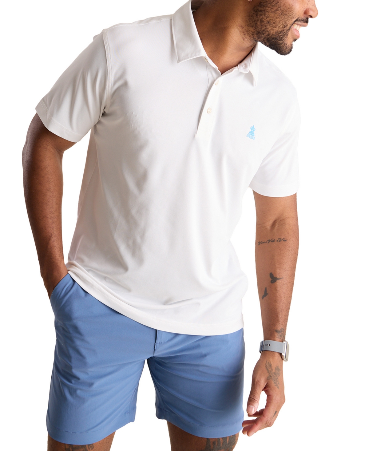 Men's The Pro Putter Polo Shirt - White