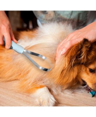 Blue Pet Deshedding Blade, Eco-Friendly Grooming Tool for Dogs and Cats