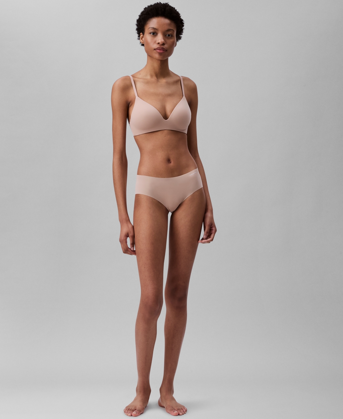 Calvin Klein Women's Invisibles 3-pack Hipster Underwear Qd3559 In Black,cedar,lime Crme