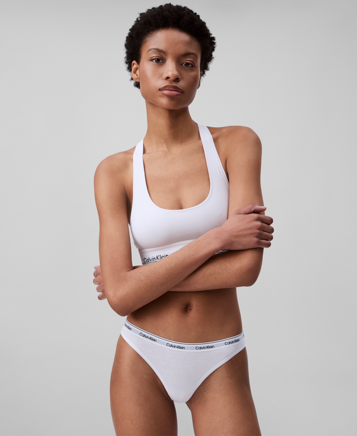 Calvin Klein Women's Modern Logo 3-pack Low Rise Thong In Black,beau Blue,white