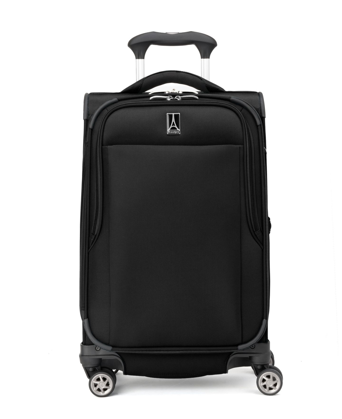 Чемодан Travelpro WalkAbout 7 Carry-on Softside Spinner, цвет: Чёрный — фото 1