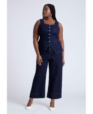 Women's Plus Size The Pintuck Trouser Jean