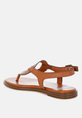Womens Torad Thong Toe Cut-Out Flats