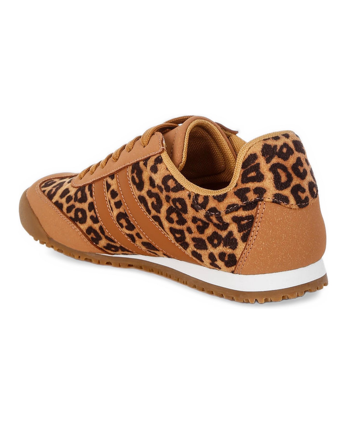 Женские кроссовки London Rag Panther Leopard Print Microfiber, цвет: Леопардовый гладкий — фото 9