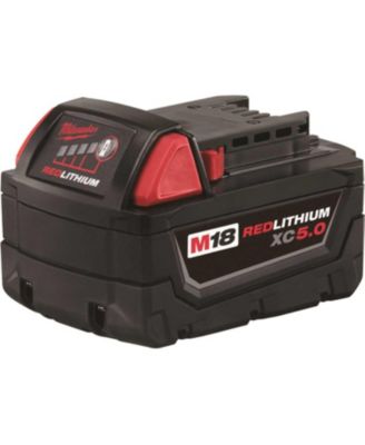 48-11-1852 M18 REDLITHIUM XC 5.0 Ah Extended Capacity Battery (2 pack)