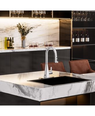 Touchelss Pull-Down Kitchen Faucet With Sprayer