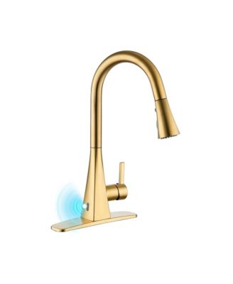 Touchelss Pull-Down Kitchen Faucet With Sprayer