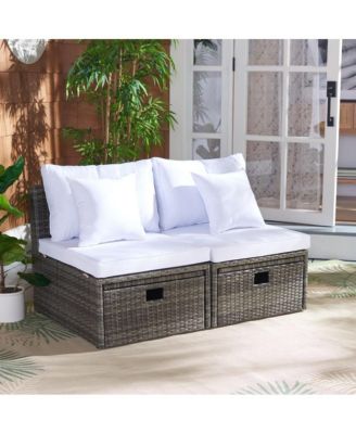 Pramla Outdoor Set With Ottoman