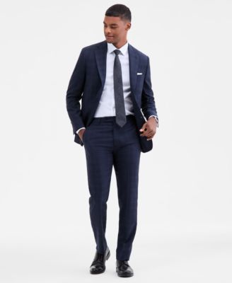 Men's Slim-Fit Wool-Blend Suit Separates