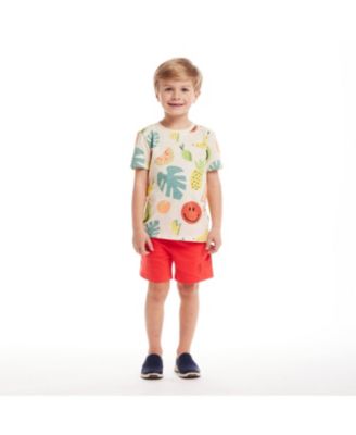 Big Boys Toddler/Child Short Sleeve Tee & French Terry Short Set