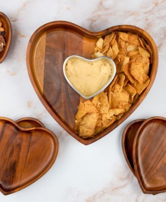 Eat Your Heart Out Chip and Dip, Set of 2