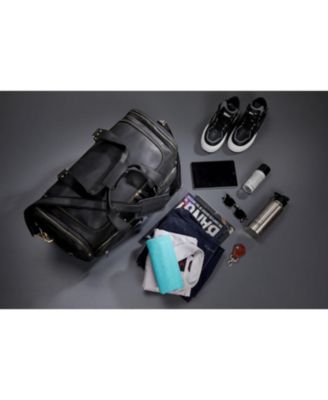 100% Full Grain Leather Duffel Bag - Only Duffel You will Need