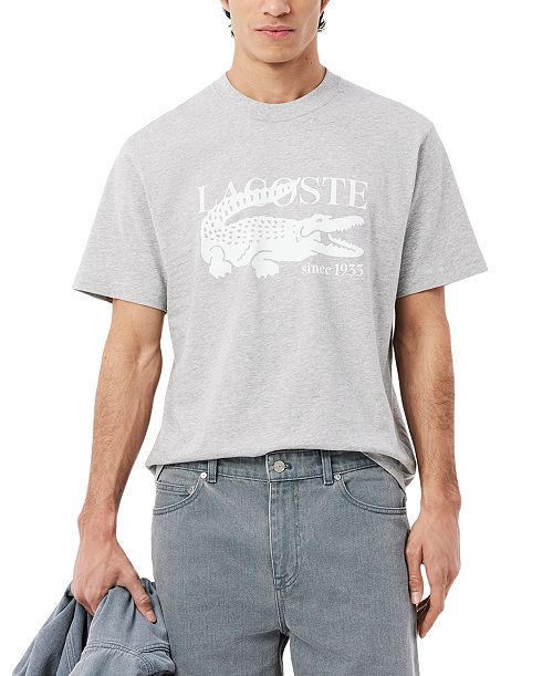 alfani Lacoste Men's Classic-Fit Logo Crocodile Graphic T-Shirt Men's Fashion & Accessories