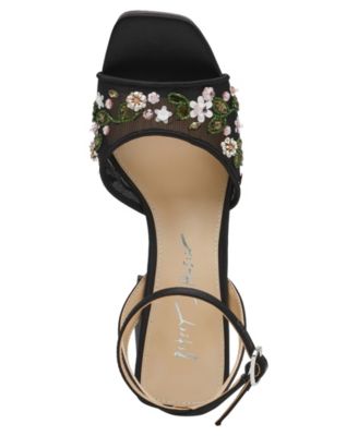 Women's Kirra Floral Beaded Platform Dress Sandals
