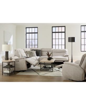 Ozryn Zero Gravity Fabric Sectional Collection, Created for Macy's