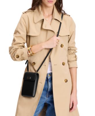 Serena Mini Leather Phone Crossbody Bag