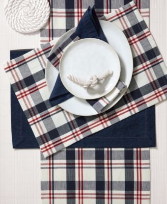 Sawyer Plaid Table Runner, 72" x 14"
