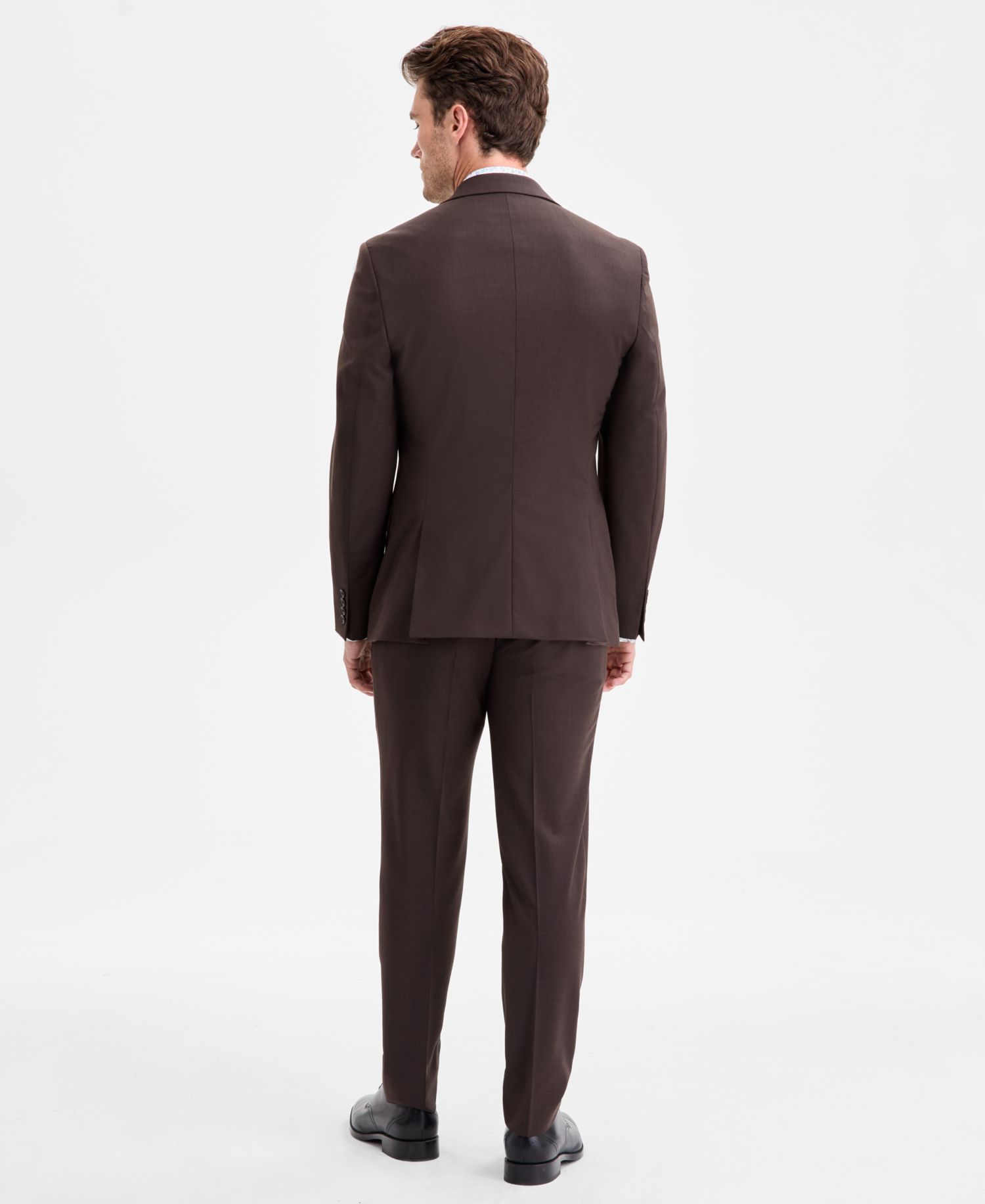 Men's Slim-Fit Wool-Blend Suit Separates