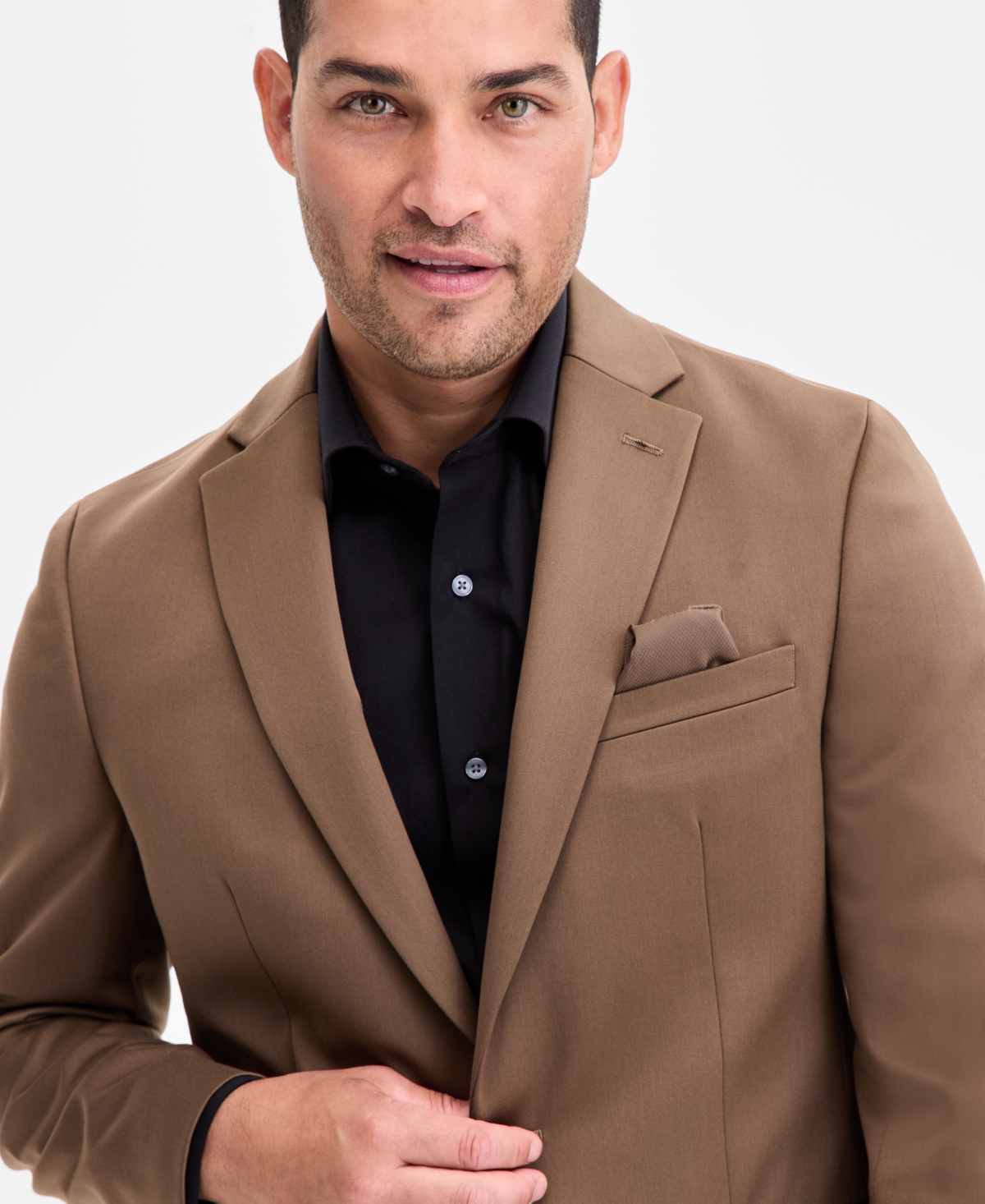 Bar Iii Men's Slim-Fit Satin Suit Separate Jacket, Exclusively at Macy's