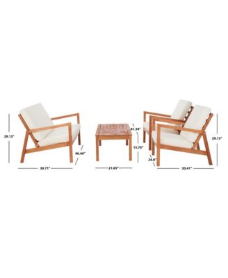 Larence 4 PC Outdoor Living Set