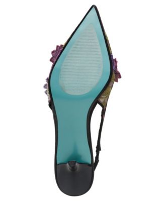 Women's Dian Floral Slingback Pumps