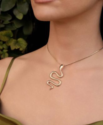Serpentina Pendant Choker Necklace