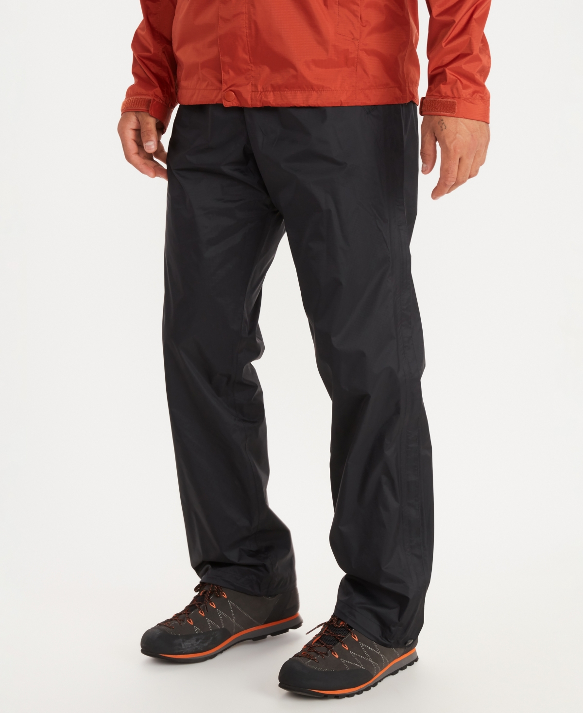 Men's PreCip Full Zip Long Pants - Black