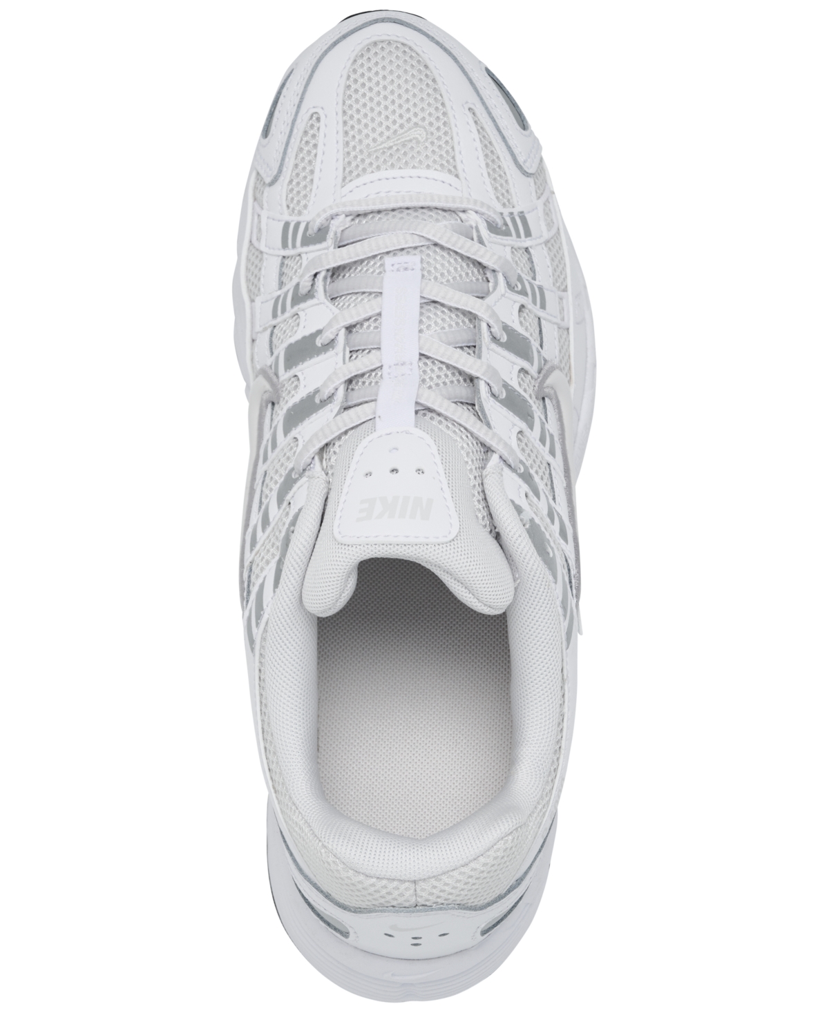 Nike Big Kids' P-6000 Casual Sneakers From Finish Line In Platinum