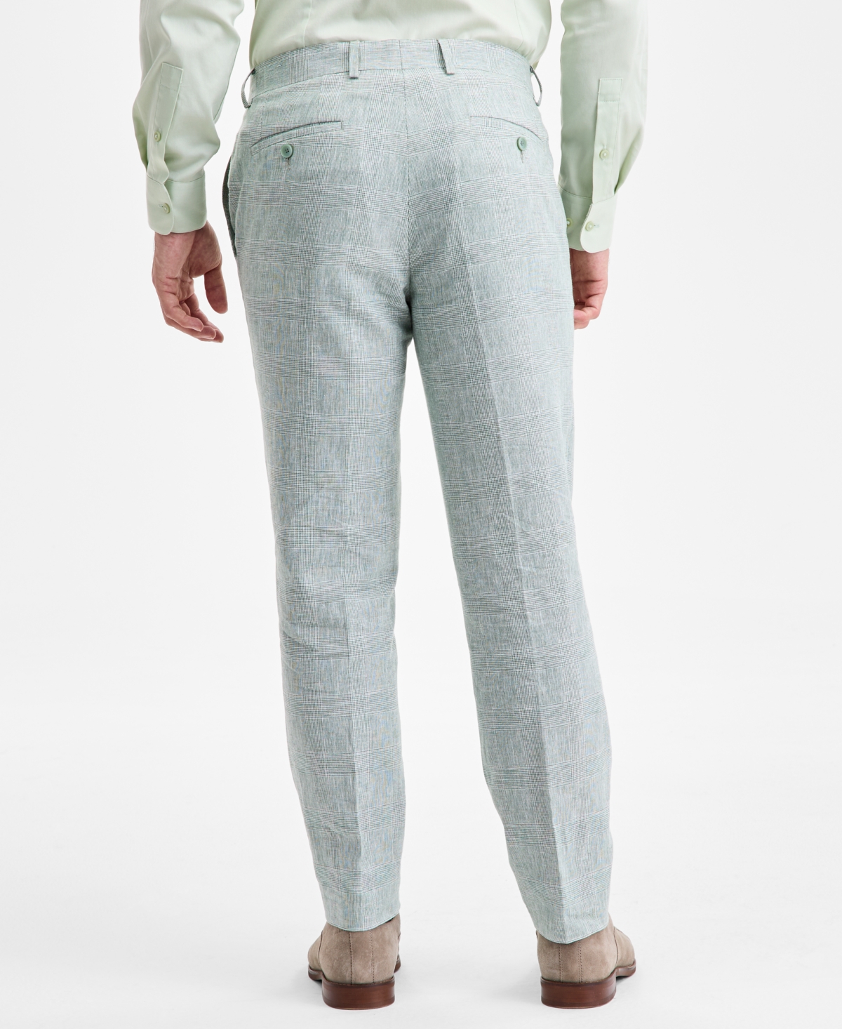 Bar Iii Men's Slim-Fit Linen Suit Separate Pants, Exclusively at Macy's