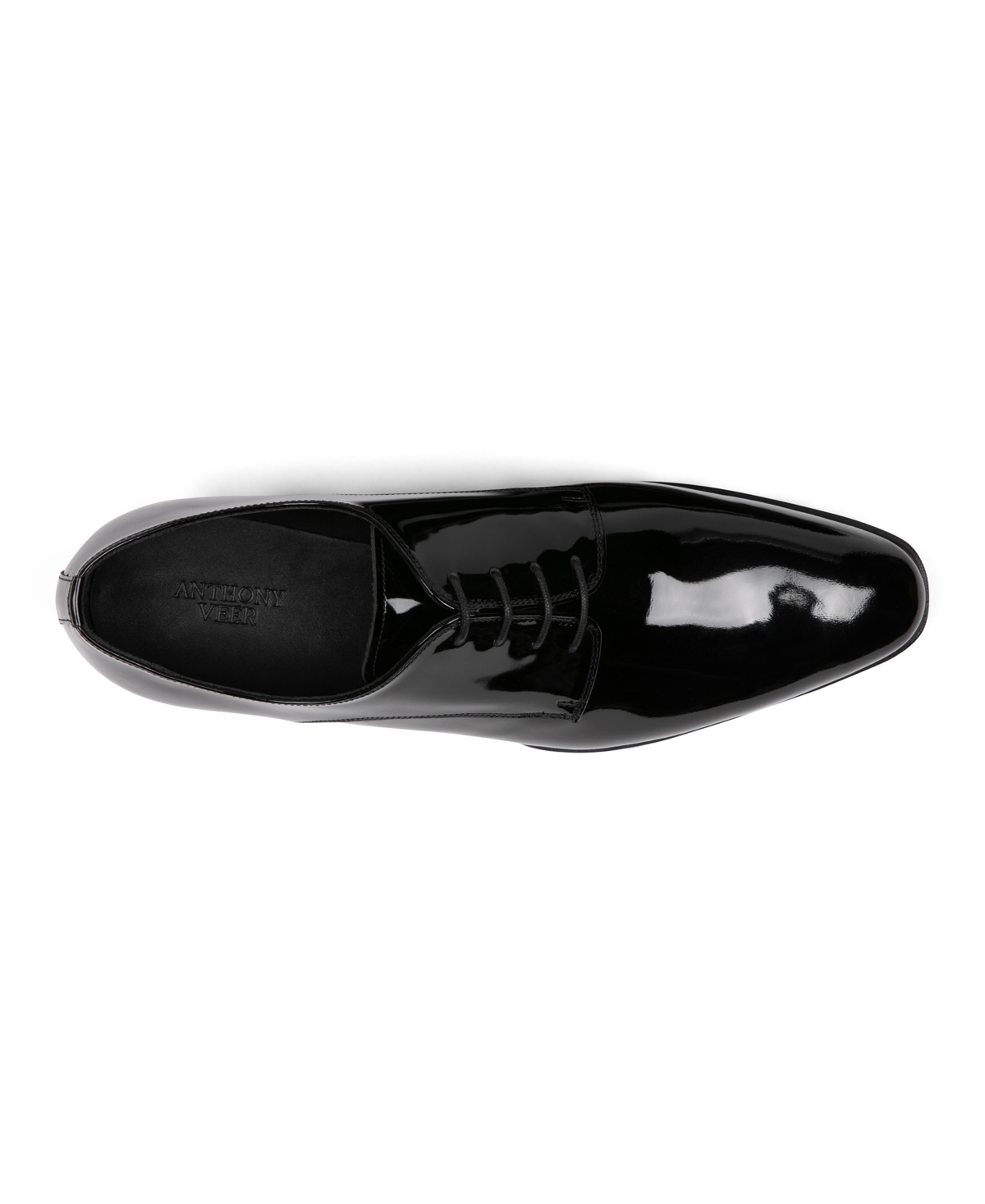 Anthony Veer Men's Prestige Tuxedo Derby Oxfords In Onyx Shine