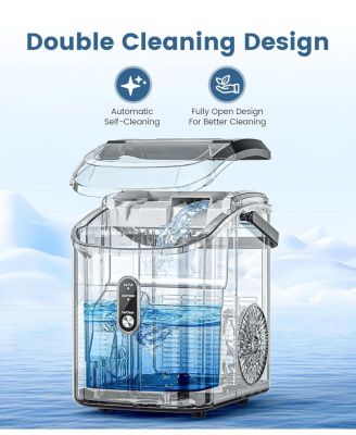 Nugget Ice Maker Countertop with Soft Chewable, Home / Kitchen & Dining