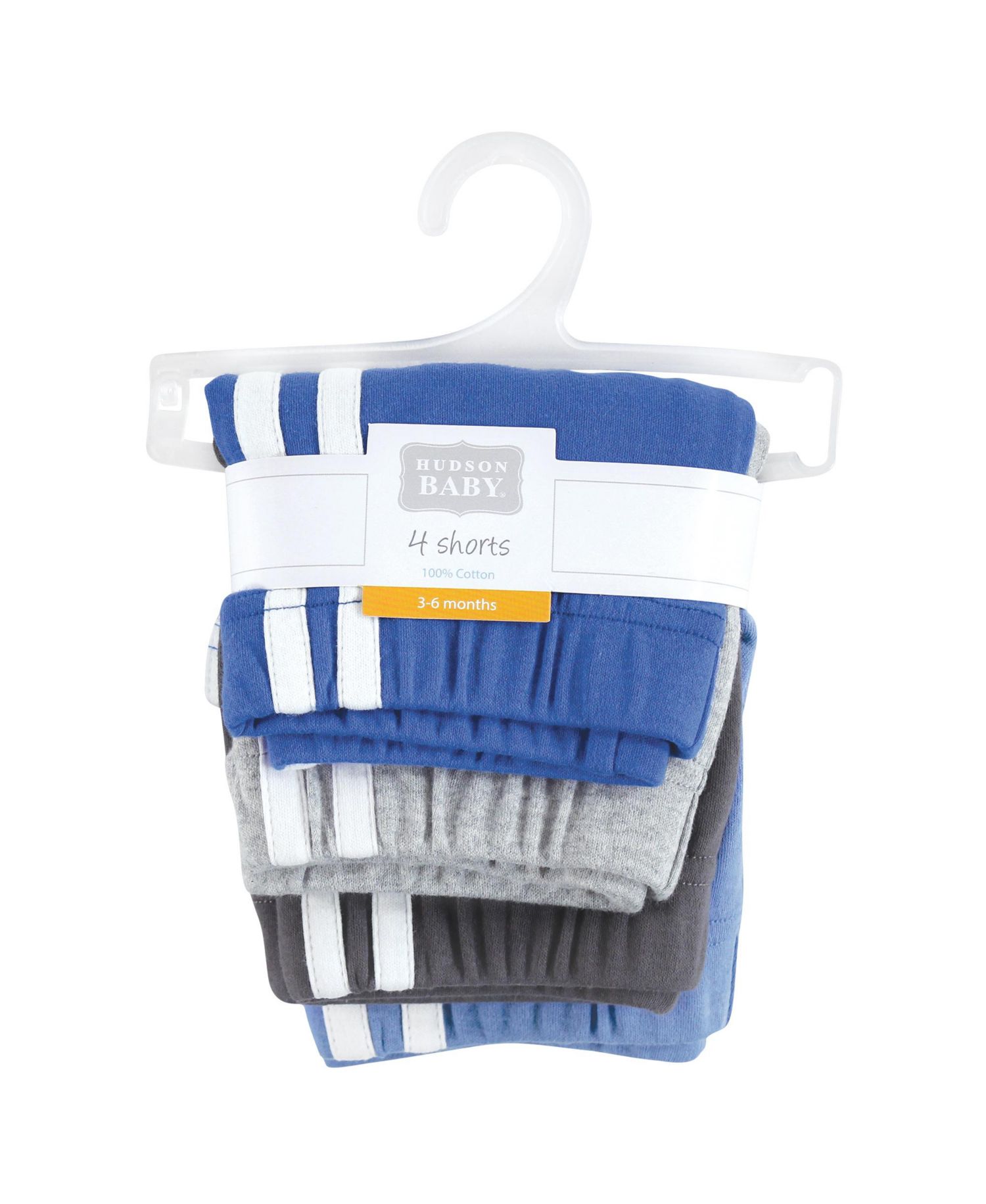 Baby Boys Hudson Four-Pair Active Shorts Bundle