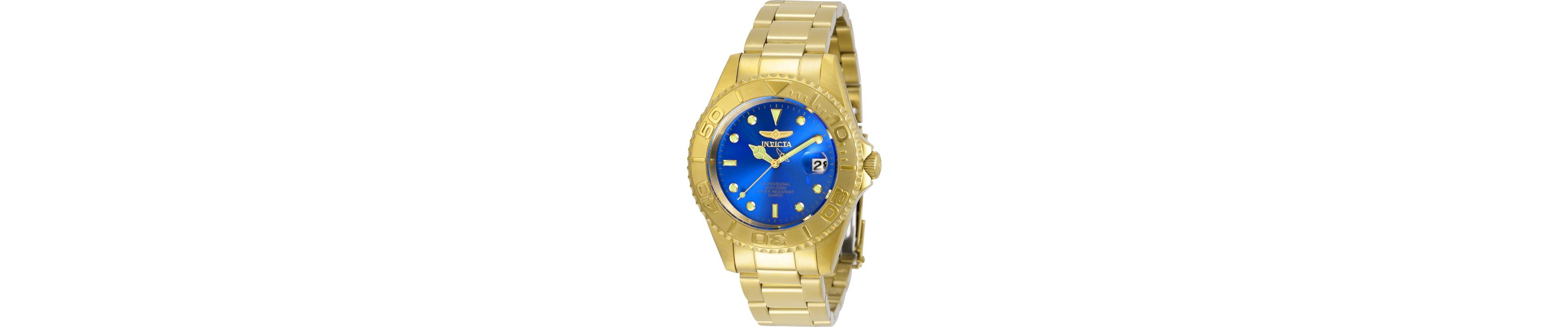 Invicta Men's 29940 Pro Diver Quartz 3 Hand Blue Dial Watch