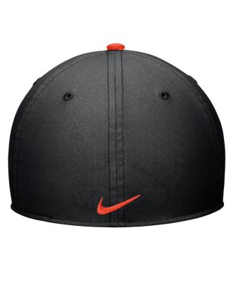 Men's Black Oklahoma State Cowboys Rise Performance Flex Hat