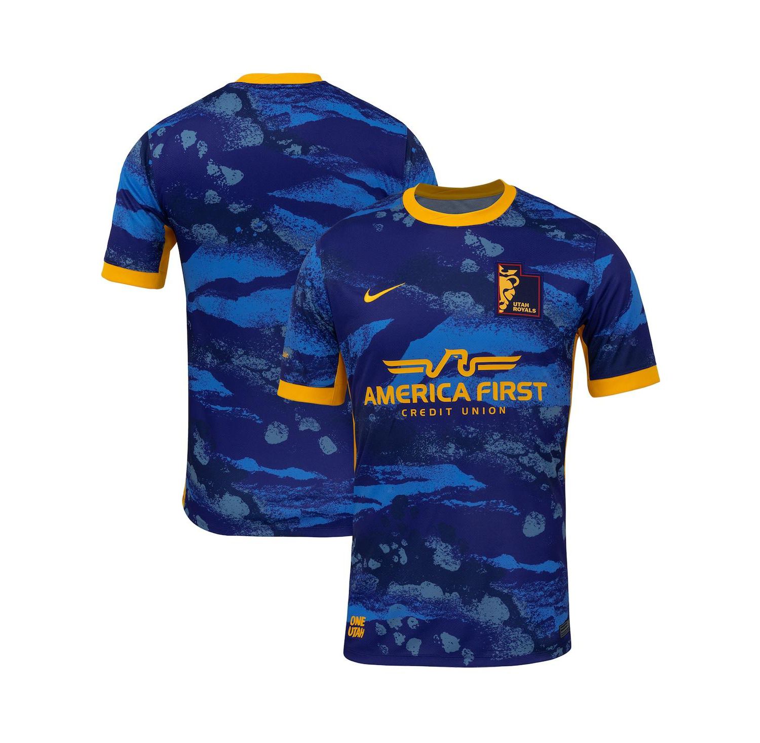 Men's Navy Utah Royals 2025 Great Salt Lake Kit Stadium Replica Jersey