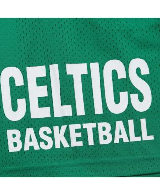 Men's Kelly Green Boston Celtics Hardwood Classics Gameday Mesh Shorts