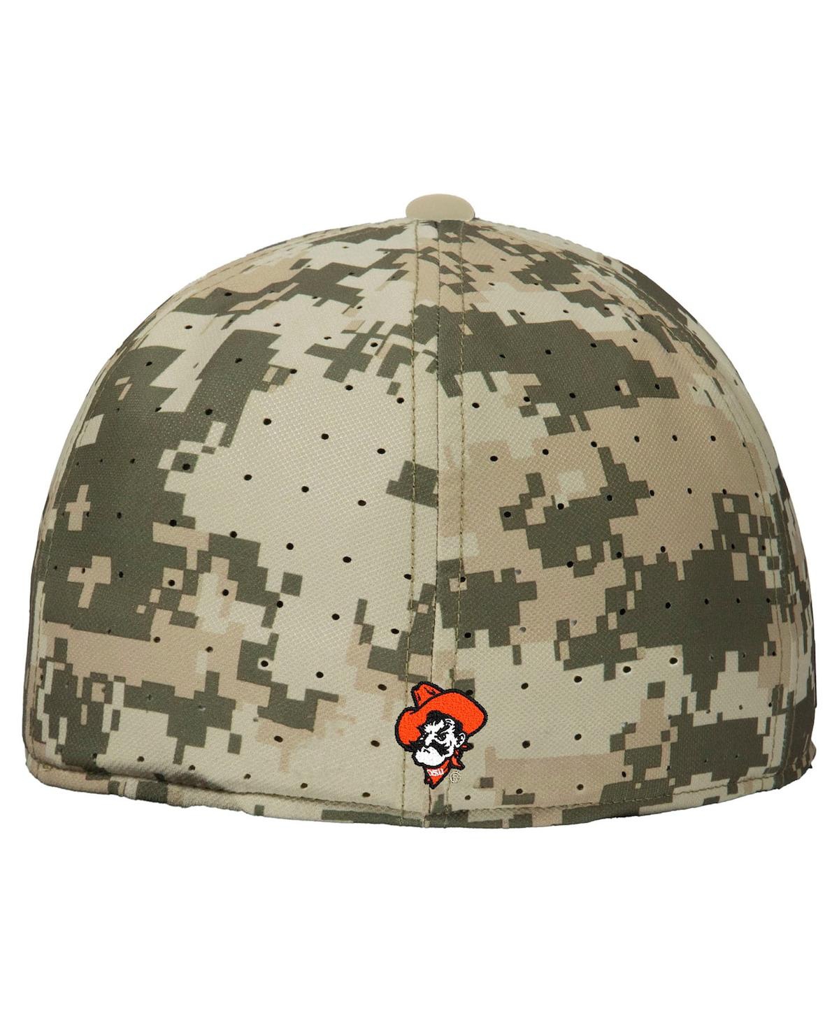 Nike Men's Digital Camo Oklahoma State Cowboys On-field Baseball Performance Fitted Hat In Camo
