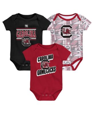 Outerstuff - Baby Boys and Girls South Carolina Gamecocks Sunday Comics 3-pack Bodysuit Set