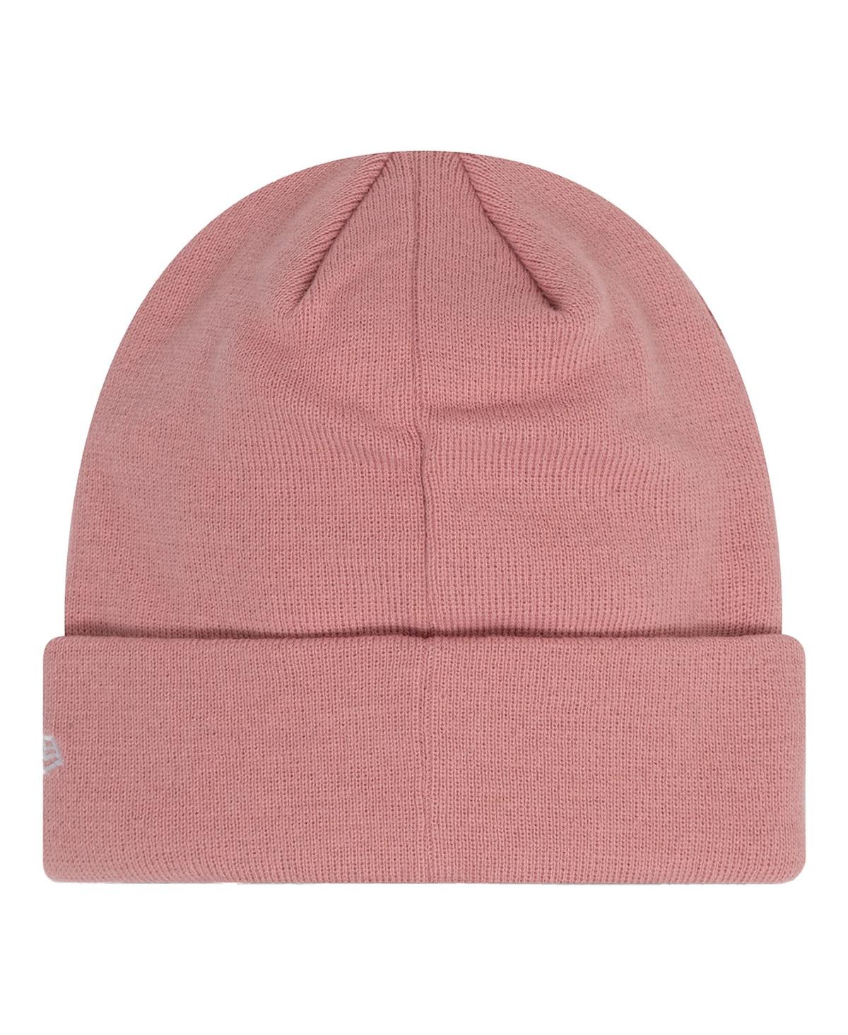 NEW ERA MEN'S PINK CHELSEA SEASONAL CUFFED KNIT HAT 
