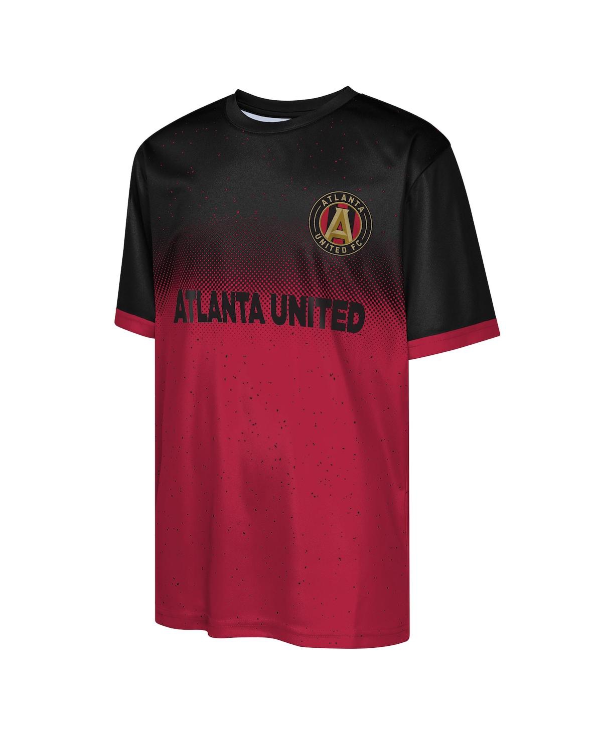 Outerstuff Big Boys And Girls  Black Atlanta United Fc Stalwart Defender T-shirt In Black